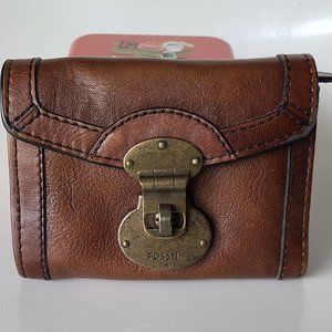 Fossil Vintage Reissue Leather Trifold Wallet